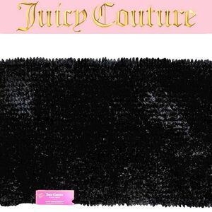 Juicy Couture Home Luxury Glitter Infused Chenille Bath Rug